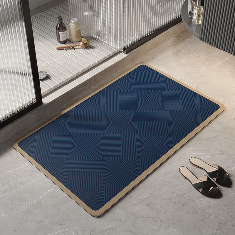 吸水垫浴室地垫防滑脚垫入户门厕所卫生间门口速干防滑软垫子