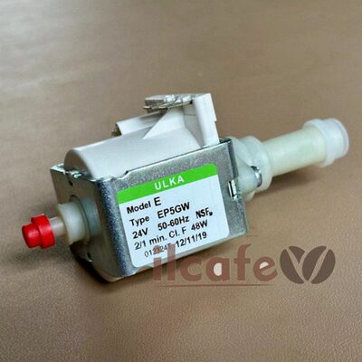 意大利ULKA咖啡机电磁泵EP5GW EX5电磁泵24V 220V 48W咖啡机配件