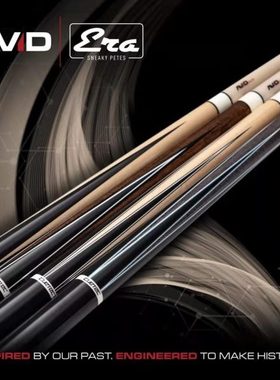 新款丘泰克Cuetec球坦克新款AVID白科技撞球杆黑八杆台球杆九球杆