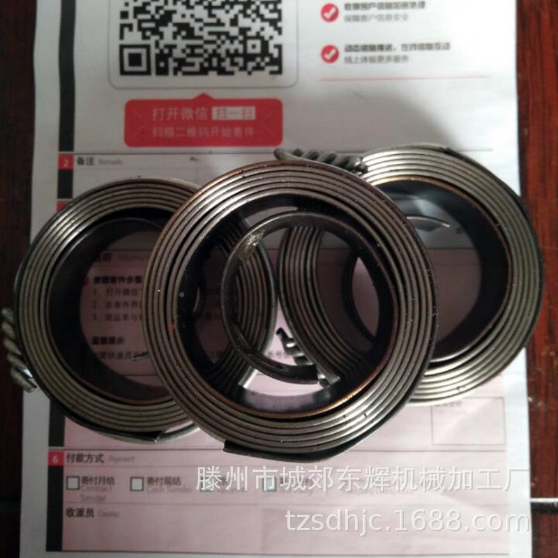 弹簧涡卷发条位卷尺复耐高压回不位锈钢3037892摇臂钻卷簧床配机