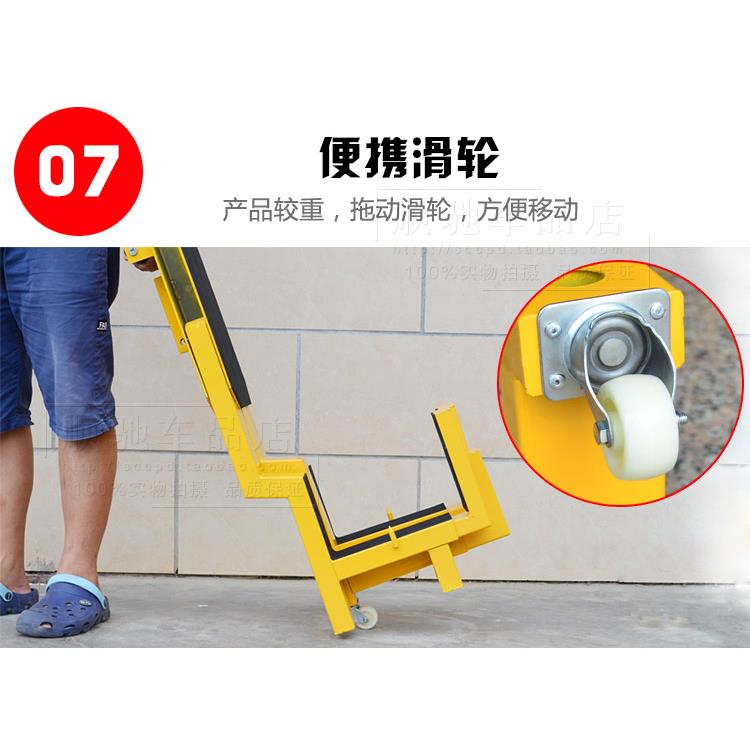 加厚大三撬叉轮锁大货车型渣土车大汽车轮胎SC302锁车车器防防砸