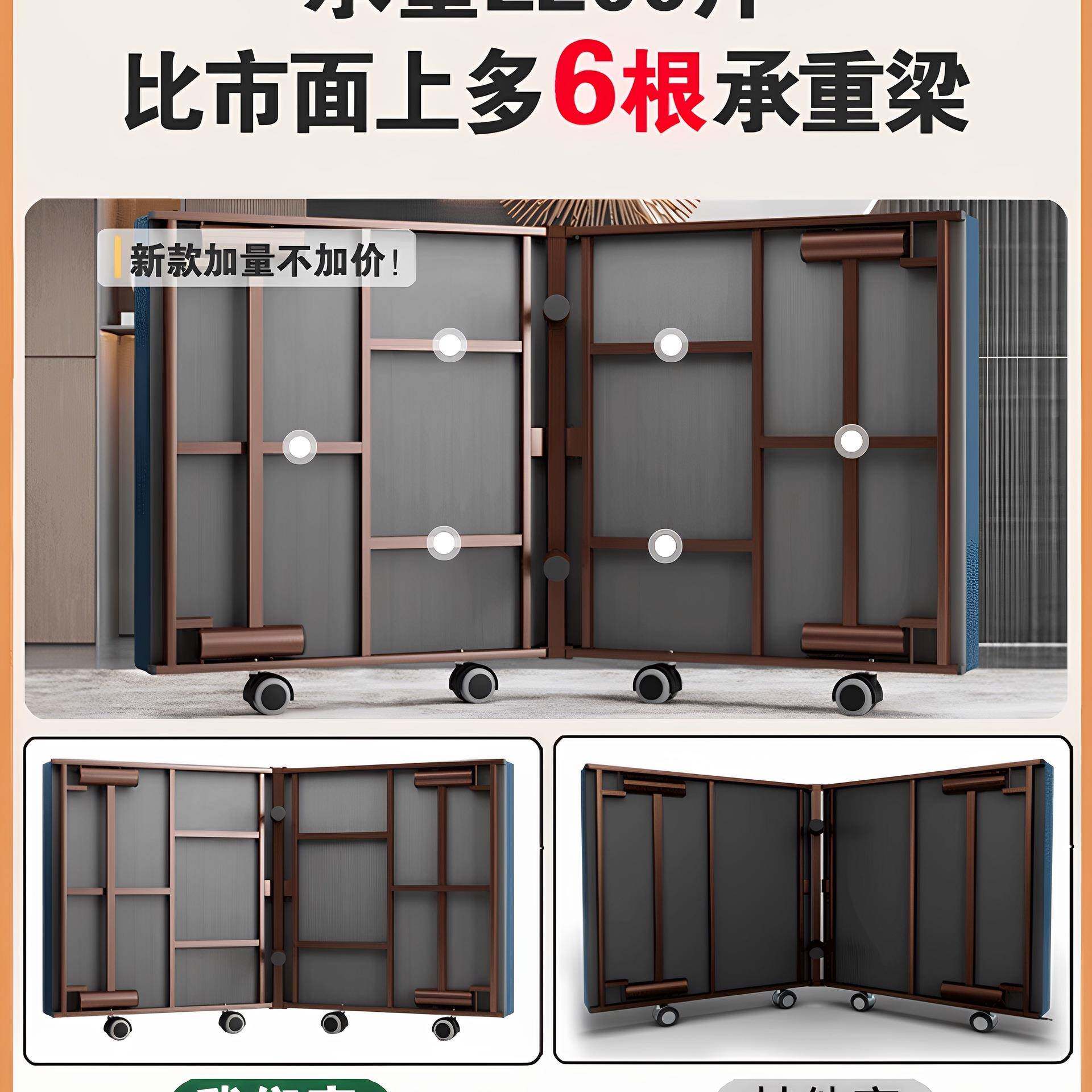 可折叠人床F96T9775家成人单床款拆月用嫂床一米二酒店加床休小型