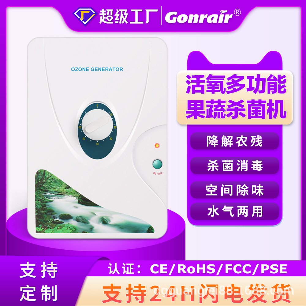 畅销欧美壁挂式果蔬清洗净化器