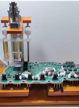 PB烧录测试簧夹具FKO探针弹针测试架2下载编程烧录.542C.01.27