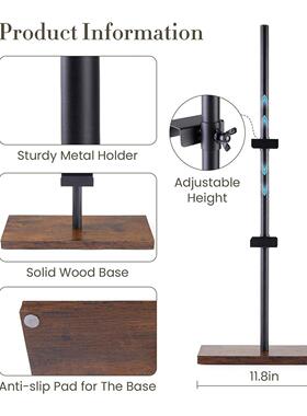 可式调节桌面相框架画廊立艺术片照画布家庭展览餐厅支GR-20251金