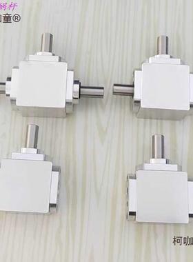 小型1：1T型十速角字换向器轴径12960太直传动变箱伞齿减速齿轮麦