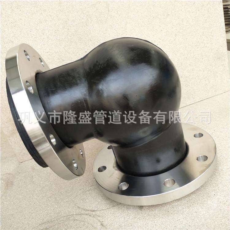 盛KX可曲挠偏心隆异径T胶837接橡头同心异径橡胶软连接