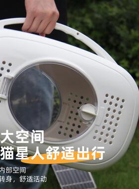 咪物猫外出便携笼大容量手提太空舱狗狗XDB-467透气子太空包猫包