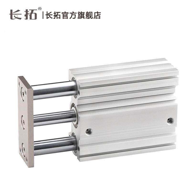 MGQL/GQM3M2-25/50/75/CCM10/0150杆气三缸薄型带导杆气缸三轴气