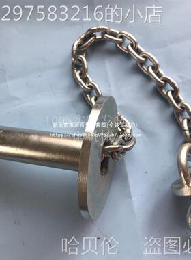 猪屠宰配件猪设脚链猪扣放ZAH血猪脚备链挂链条拴宰屠腿吊链玻璃