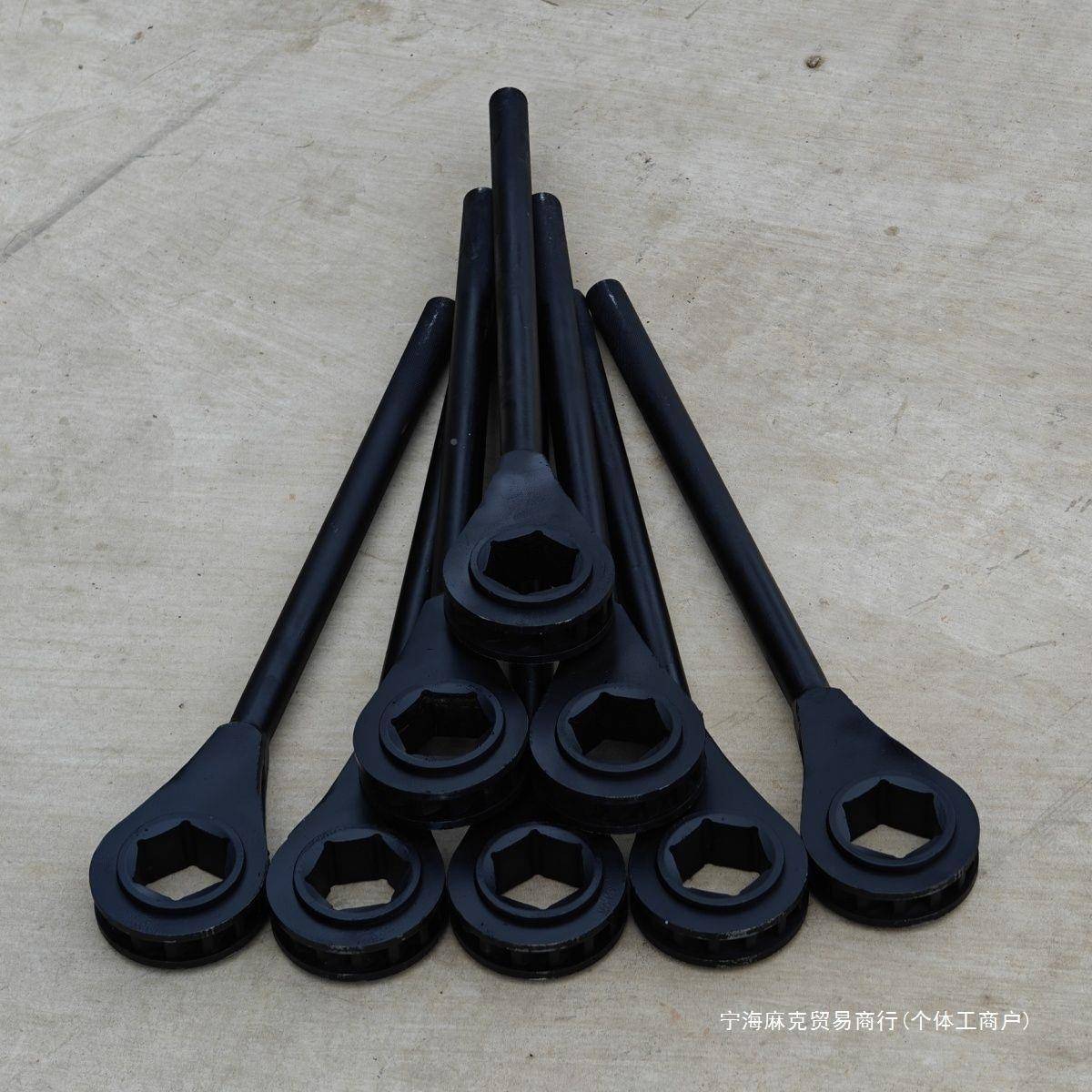 重型齿轮四棘方尖尾快套筒快板轮扳工具自动双头梅花速手双向319