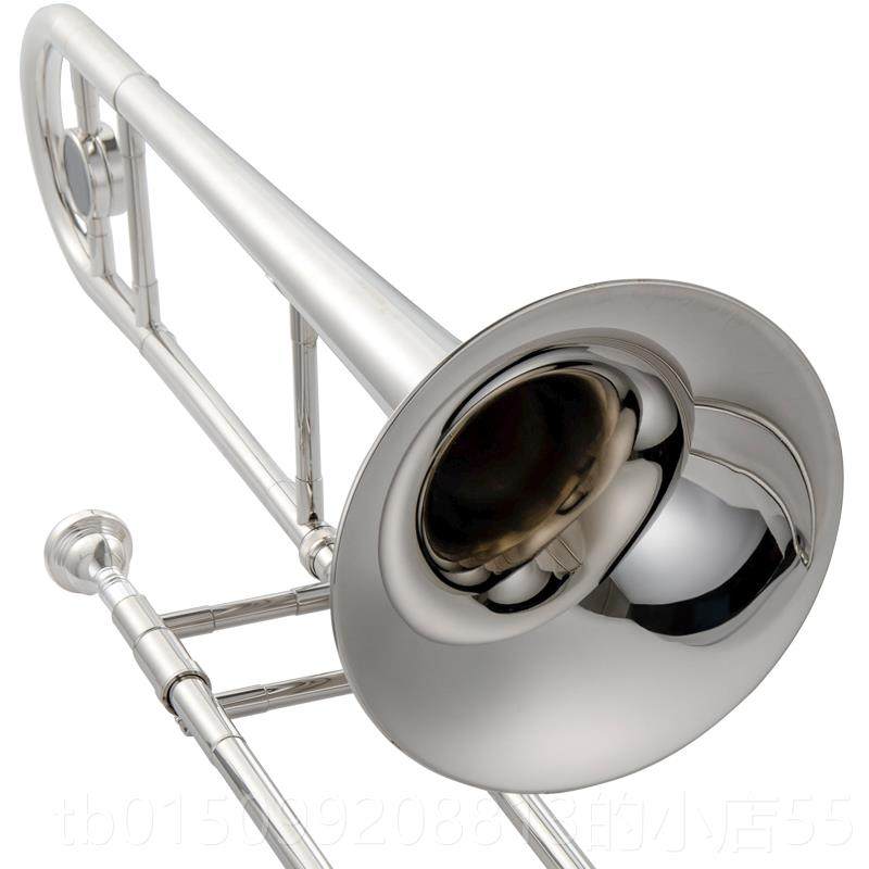 正品次中音长号乐器降B调管金乐银双710拉长色号器