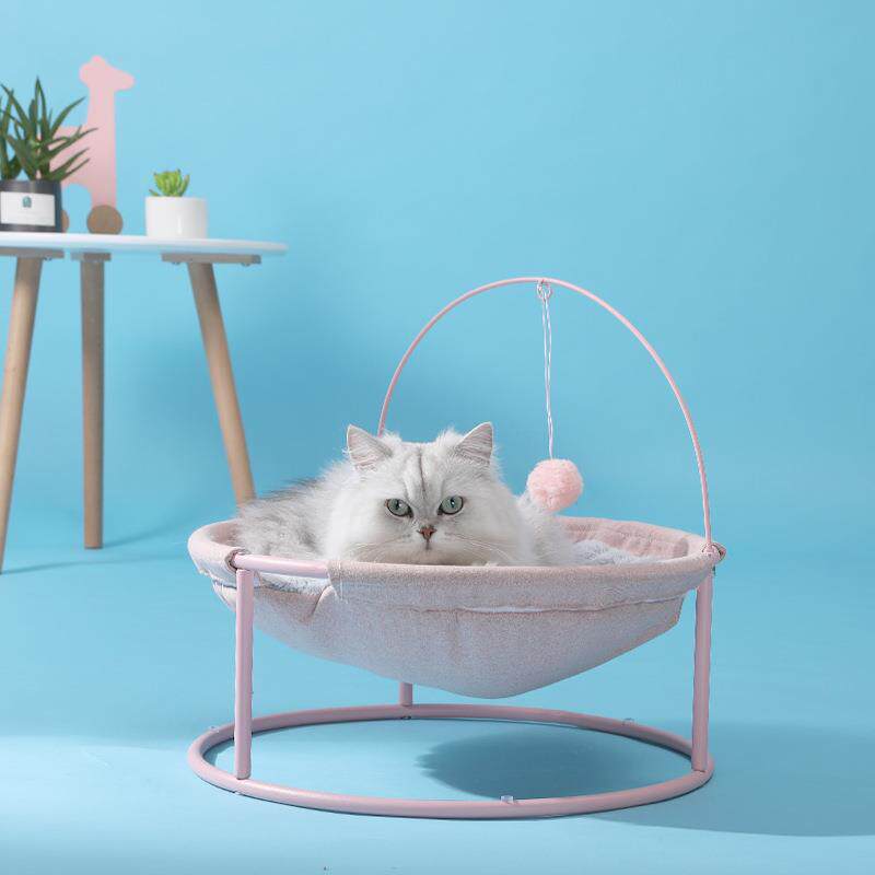 猫窝趣味躺椅夏季防潮窝猫吊床躺椅床猫床四季通用猫咪用品