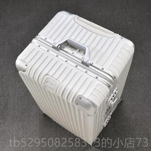 高档箱大容量100英寸手行行李箱超大加厚铝框架坚固90推车行李箱