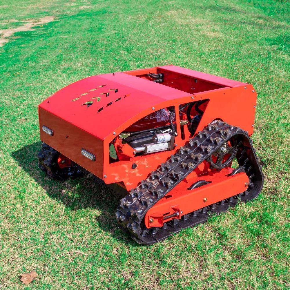 履带式遥控割坝草机HT5草5AXC0A果园除碎草机河堤大除草机