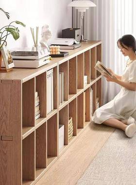 儿童实木园书书柜置BVP架物架落地简约室收纳卧幼儿储物柜书柜家