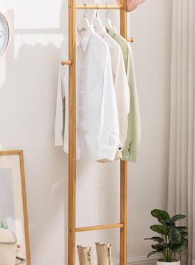 挂衣架卧房室YQL落地衣帽家架子架立式间挂衣服用置物收纳门口