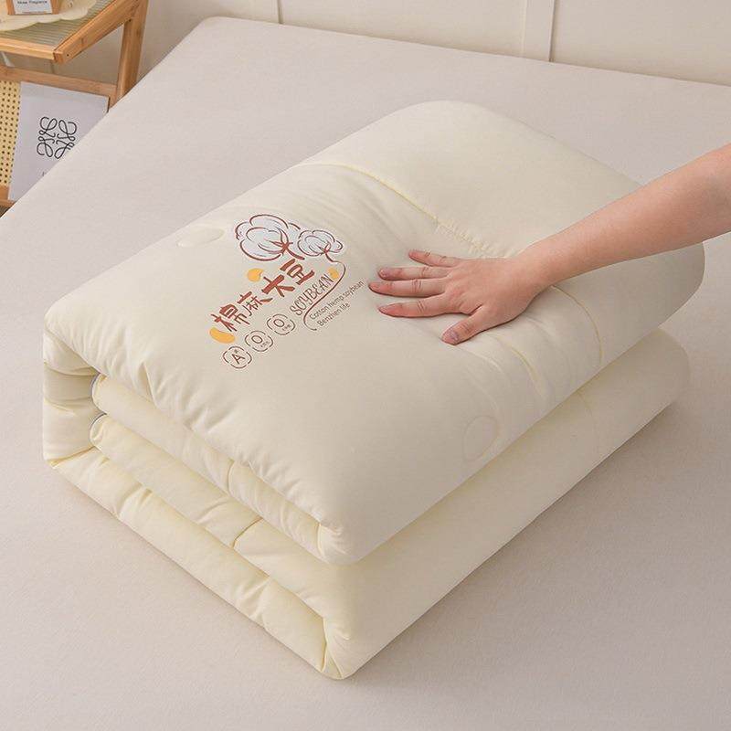 冬豆季被子冬被保暖大被纤维春秋被酒店db-03民宿芯学被生宿舍单