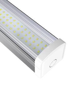 热销lde线条灯支架灯三防灯日灯铝壳PC灯室JS-BL01-罩40光W内灯具