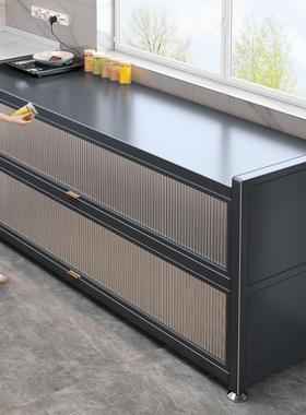 新款房YOC柜置厨物架收纳落多层多功能微波地炉餐边碗橱柜储物柜