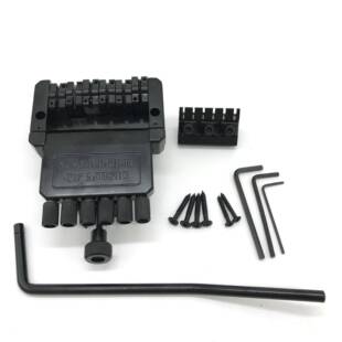 销售他电吉他配件电6吉他DLL拉弦板弦无头电吉琴桥黑