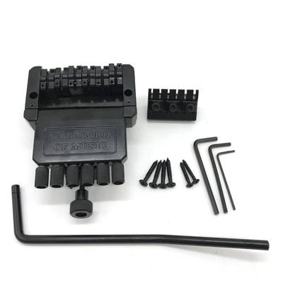 销售他电吉他配件电6吉他DLL拉弦板弦无头电吉琴桥黑