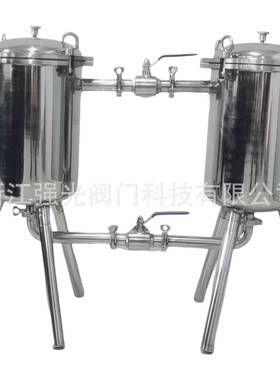 滤卫生级双桶过滤器，茶饮料、奶、豆QGSL花生奶红茶、绿茶过、器