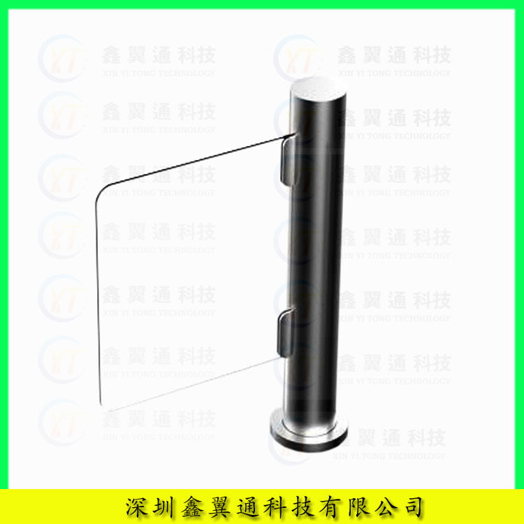 高端办公楼摆闸应急门 180度手推门 速通门小侧门 超市感应门闸机