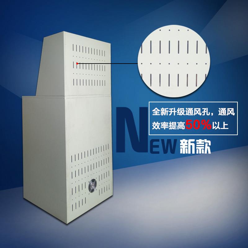 业电脑机柜车间机柜床工控制机箱操作防尘防PC电854盗脑柜打印机