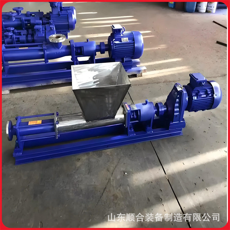 噪声低G型煤矿用铸铁螺杆泵自吸能力强G20-1矿用可逆转螺杆泵