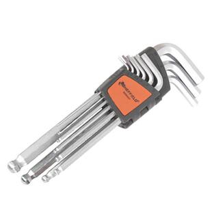 钢盾9件套公制长球878内六角扳手S头加500007钢盾球头内六角