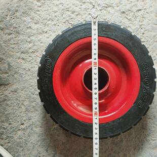 万向车轮工地电动902专三轮灰斗车配件大全翻斗车转向用轮耐磨实