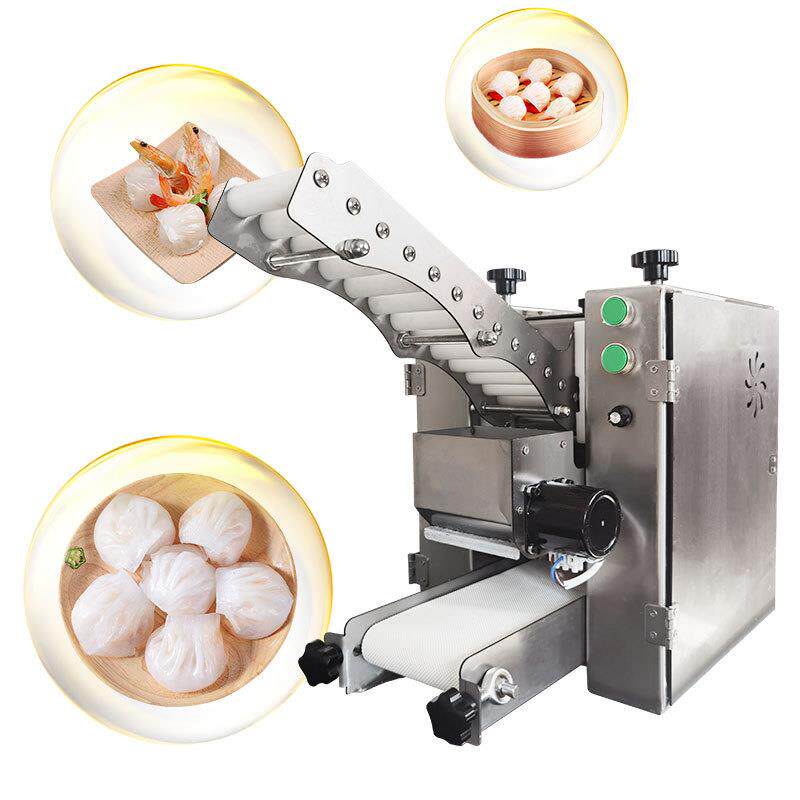 新款皮港式茶点茶机器晶虾饺皮583机全自动商用水晶拍水皮楼机烧