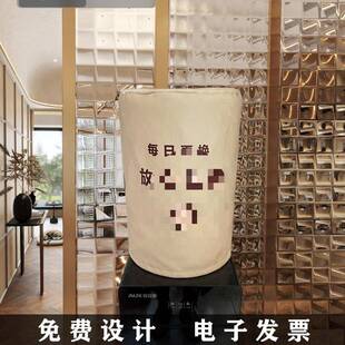 可定F5M5H6J9水立式饮水机防尘罩茶吧桶装遮挡套盖布大机桶装饰水