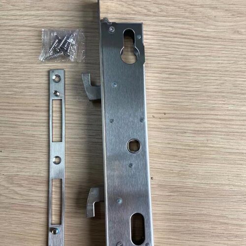 双勾锁体断桥铝门窗2885/3585不锈钢锁体双活双快指纹锁专用锁体
