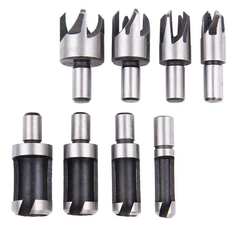 宝塔孔钻头套装手钻26pcs套电打三尖木工沉头钻合工具定位中组心