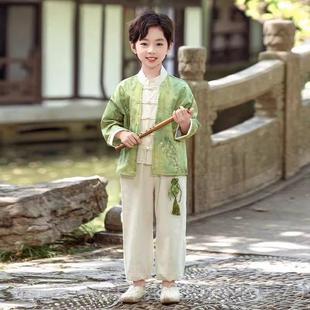 高档少儿汉代风表服装男演女童装205中国新校服古学生民族2风夏装