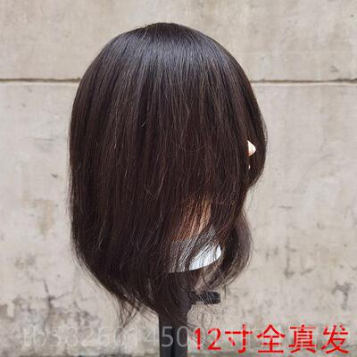 高档头真发发廊美专用假人头可染剪发假发模模型头全真烫人发发模