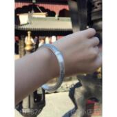 高档S99万纯纯银男女手炼封闭大悲咒泰式 银覆妻古经0文手炼夫银手