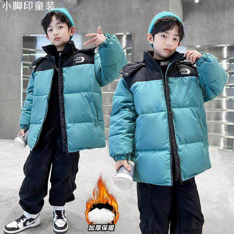 2025冬款加厚儿童棉服外套