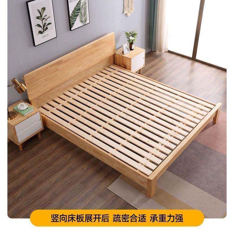 天杉木折叠床硬板板实木板防潮透气护腰加厚铺静音木条床板394然