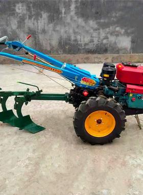 DLL15马力手扶拖拉机铧培犁式犁耕双地翻铧土松土土开沟犁