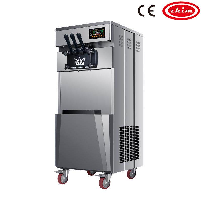 冰淇压淋激机商500立式大产量冰凌机用超长冰淇淋双缩机免清洗带