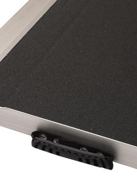 楼梯台阶坡无障碍坡斜道轮椅金车推车上台阶装AAC车铝合坡道板通