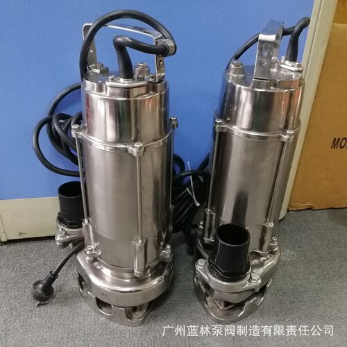 304不锈钢单相污水潜水泵