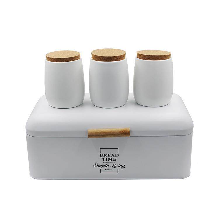 直面包箱罐罐子组家用合厨房收纳金属收纳罐白色214销面包箱子,家居饰品,储物罐,淘宝优惠券,粉丝福利购,淘宝优惠卷