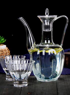 x手yt耐F76MJ6S5茶热玻璃壶仿宋执壶泡绿茶茶壶电陶炉烧水壶煮茶