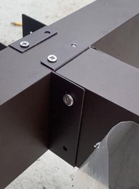 阳大光0房快装角码挂件1OSV0x100铝合金不锈钢方管接连固定配件全