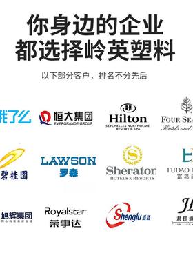 加厚餐厅塑料车手推餐带板保温用移动推032DM车挡酒商店多功能送