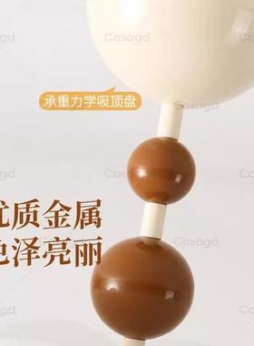 奶油风卧室灯护眼吸顶灯法中42138古主式卧儿书童房灯房灯南瓜灯c